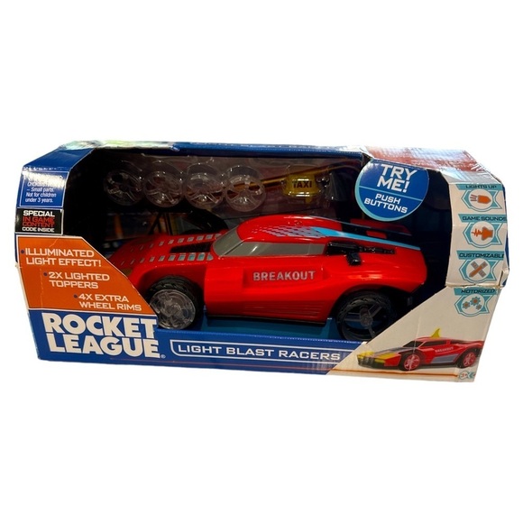 NEW! ROCKET LEAGUE LIGHT BLAST RACERS 🚗 Lights/Sounds. - Picture 1 of 5